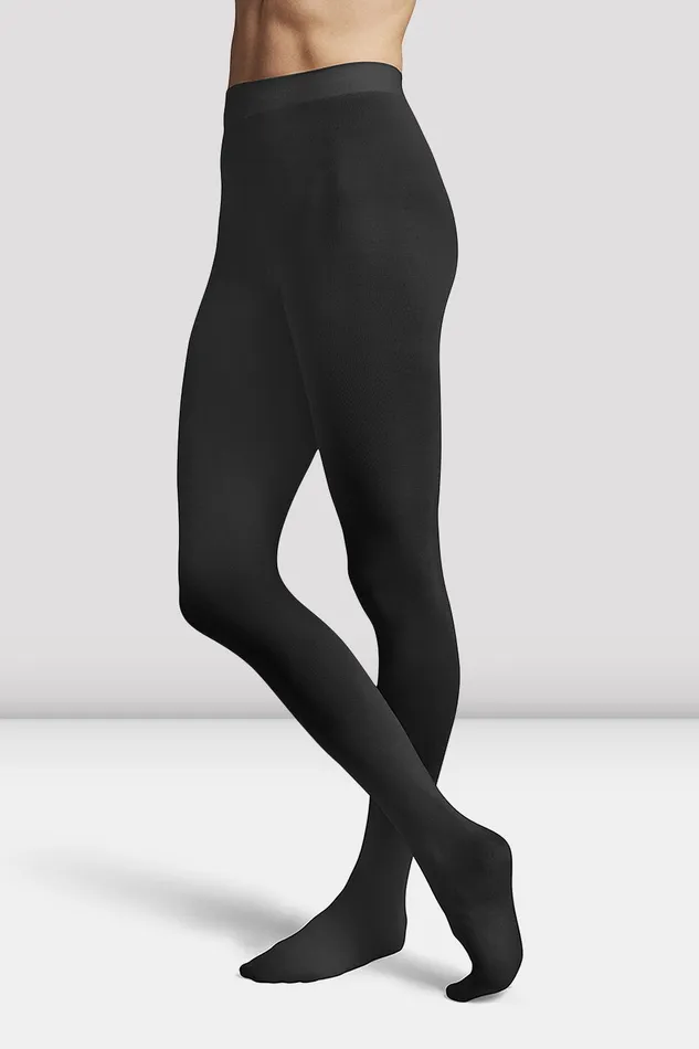 Tights Accessories Bloch Girls Footed Tights Black