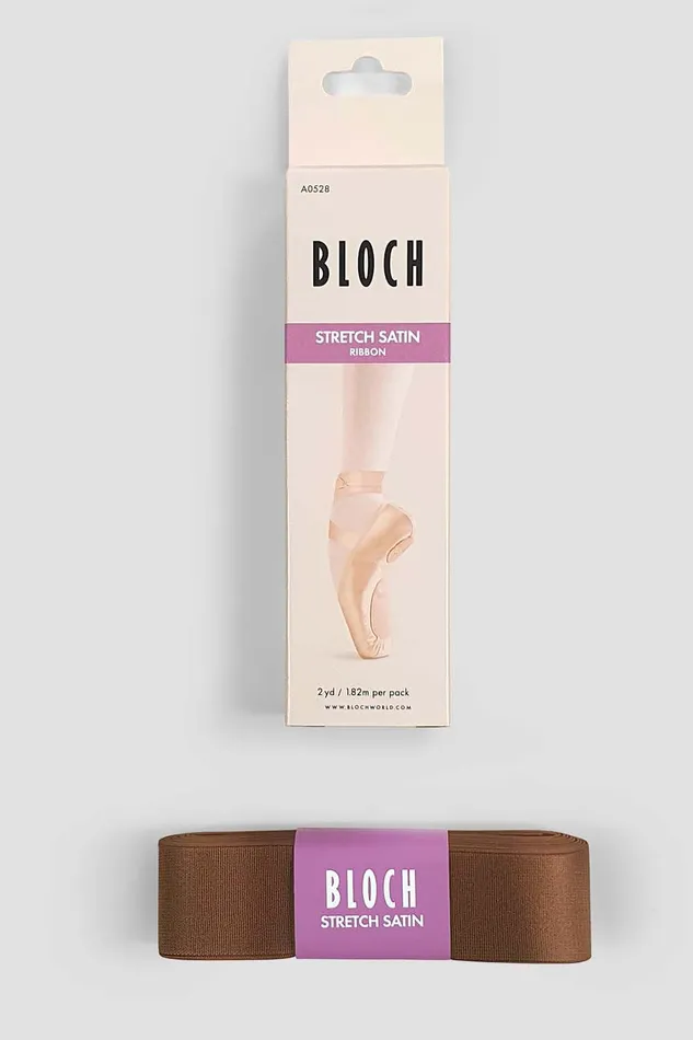 Tonal Pointe Shoes Bloch Adult Stretch Satin Ribbon B29 Satin