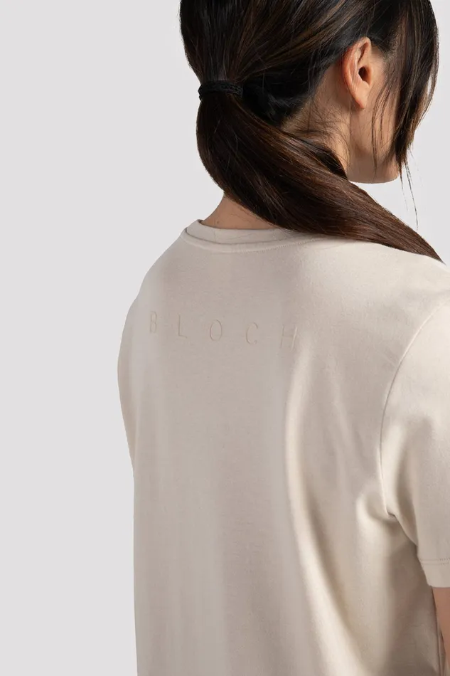 Tops Adult OffDuty Longline Tee Oat Bloch