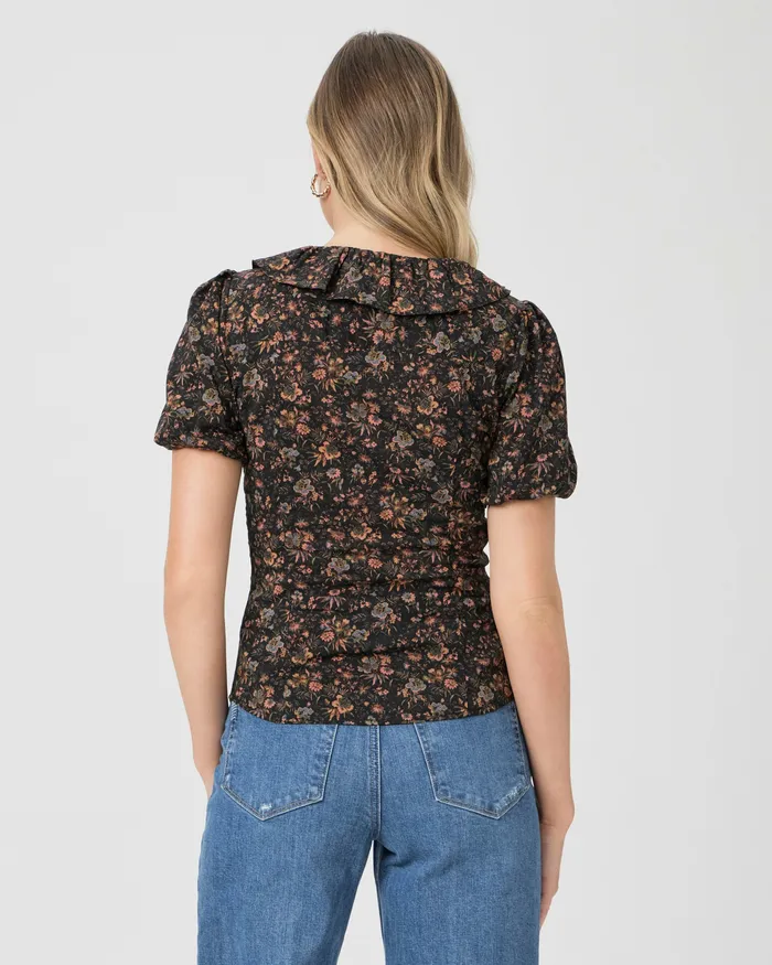 Tops and Blouses Adara Top 8211 Black Multi PAIGE Women Tops and Blouses Adara Top 8211 Black Multi PAIGE Women