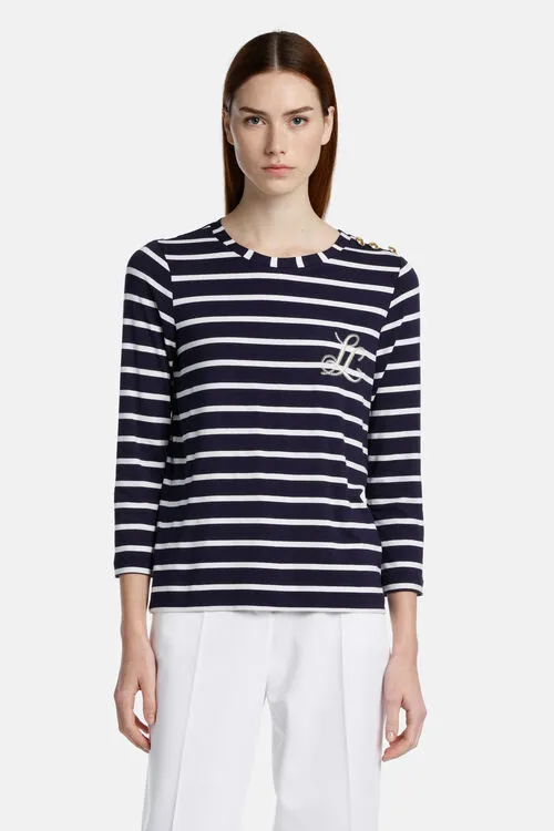 Tops and TShirts Women Blogger Blogger BlueCream Luisa Spagnoli