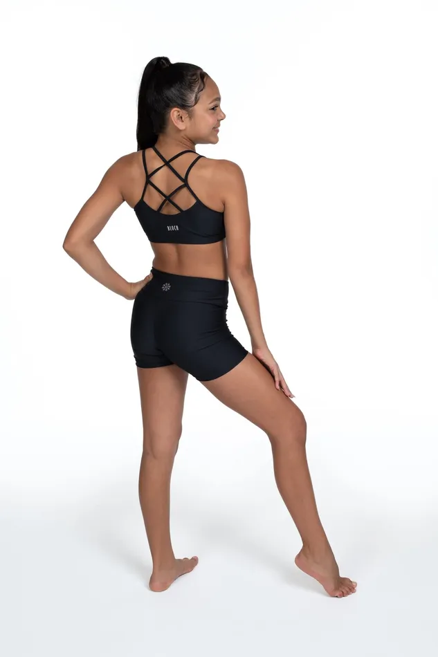 Tops Bloch Children Bloch X Flo Active Remi XBack Bra Top Black