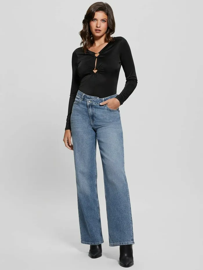 Tops GUESS Women Allura Bodysuit Black