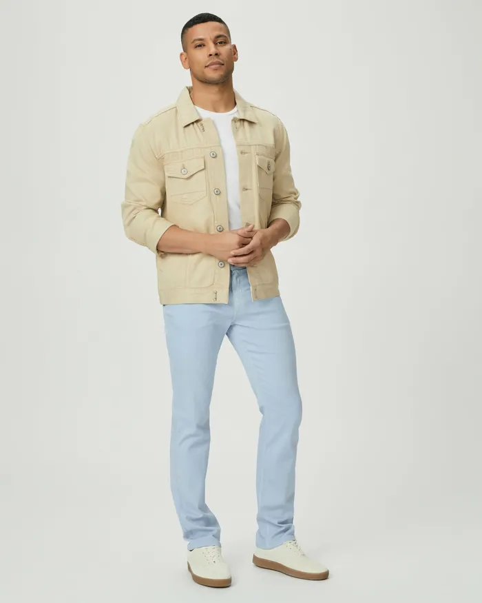 Transcend Federal Slim Straight Jean 8211 Tropical Sea Men Denim PAIGE