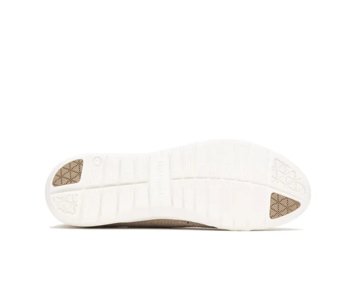 Tricia Wingtip Knit Taupe Knit Sneakers Hush Puppies Women