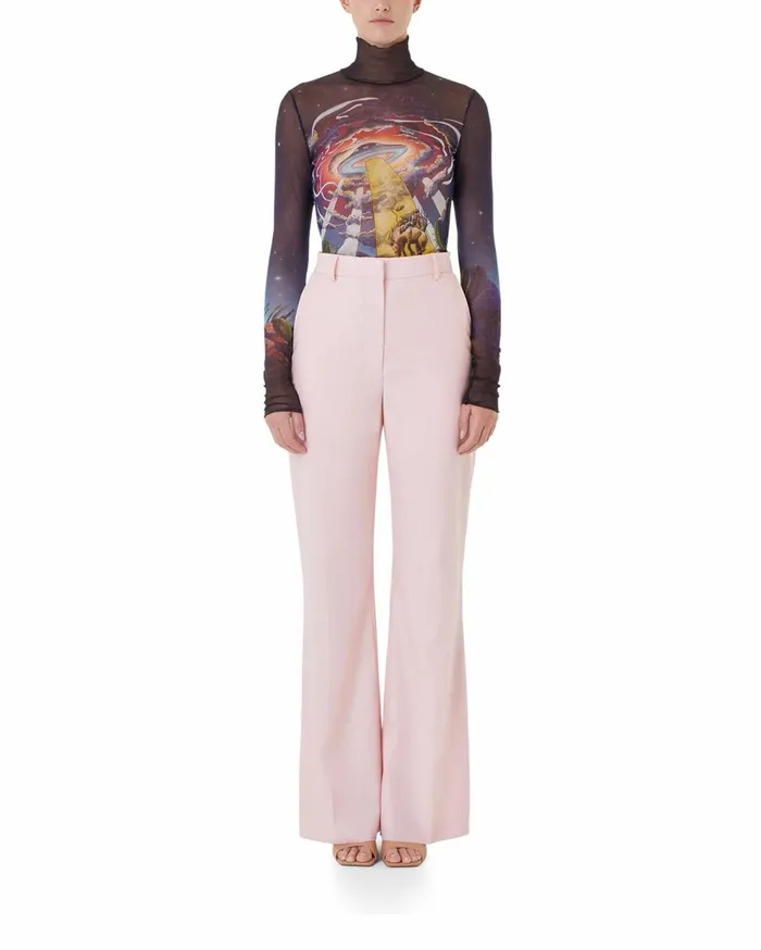 Trousers and Shorts Women Casablanca Paris Flared Trousers Trousers and Shorts Women Casablanca Paris Flared Trousers