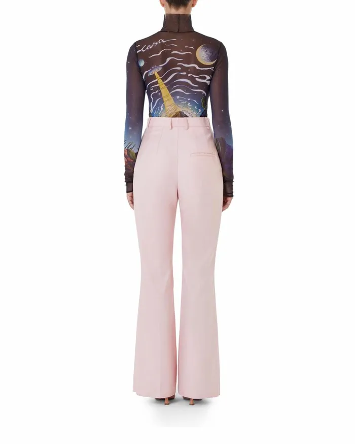 Trousers and Shorts Women Casablanca Paris Flared Trousers Trousers and Shorts Women Casablanca Paris Flared Trousers