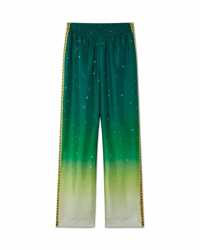 Trousers and Shorts Women Casablanca Paris Joyaux D039Afrique Silk Trousers