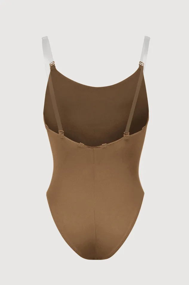 Underwear Girls Auva Adjustable Strap Bodysuit Almond 8211 Bloch Children Underwear Girls Auva Adjustable Strap Bodysuit Almond 8211 Bloch Children