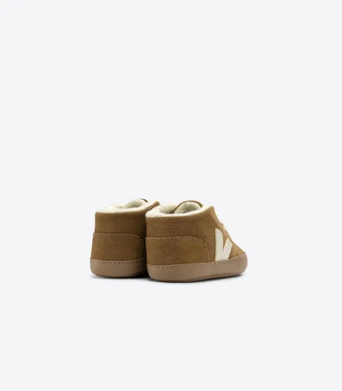 VEJA BABY FURED SUEDE CAMEL PIERRE Kids Baby