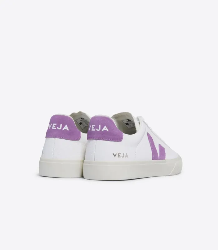 VEJA CAMPO CHROMEFREE LEATHER WHITE MULBERRY Women Campo