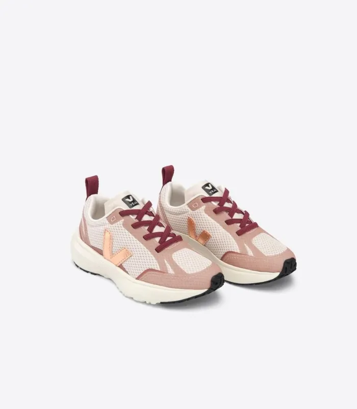 VEJA CANARY ELASTIC LACES ALVEOMESH NATURAL VENUS Kids Canary