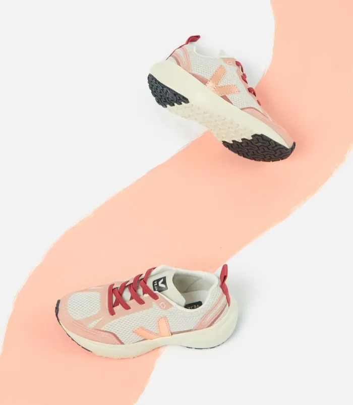 VEJA CANARY ELASTIC LACES ALVEOMESH NATURAL VENUS Kids Canary