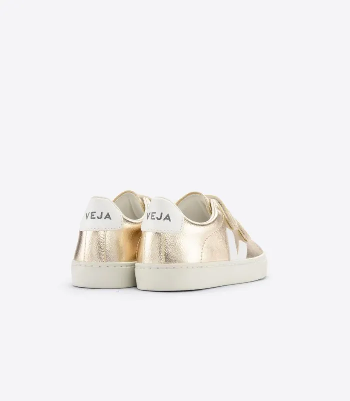 VEJA ESPLAR CHROMEFREE LEATHER PLATINE WHITE Kids Esplar