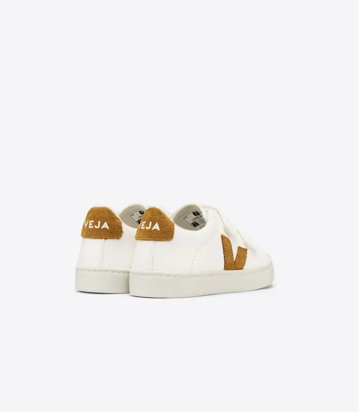 VEJA ESPLAR CHROMEFREE LEATHER WHITE CAMEL Kids Esplar