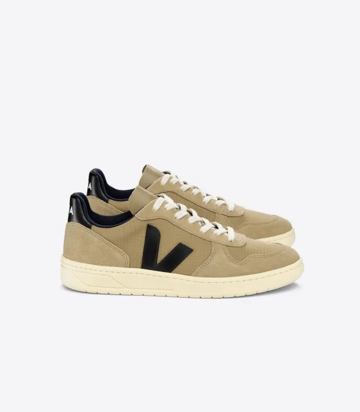 VEJA V10 RIPSTOP DUNE BLACK Women V10
