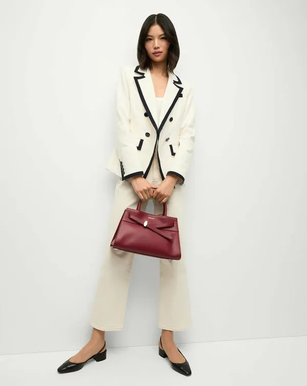 Veronica Beard Dash Bag Oxblood Women Veronica Beard Handbags Veronica Beard Dash Bag Oxblood Women Veronica Beard Handbags