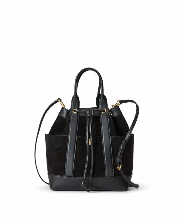 Veronica Beard Suede Goody Bag Black Women Veronica Beard Handbags Veronica Beard Suede Goody Bag Black Women Veronica Beard Handbags