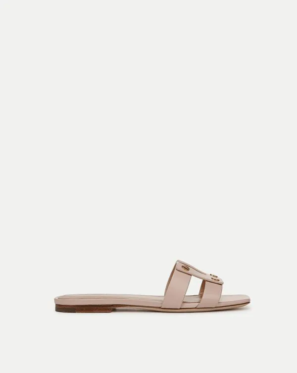 Via Slide Sandal Rose Women Veronica Beard Shoes