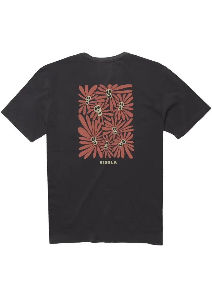 Vissla Cabezas Ss Pkt Tee Phantom Men Premium Tees