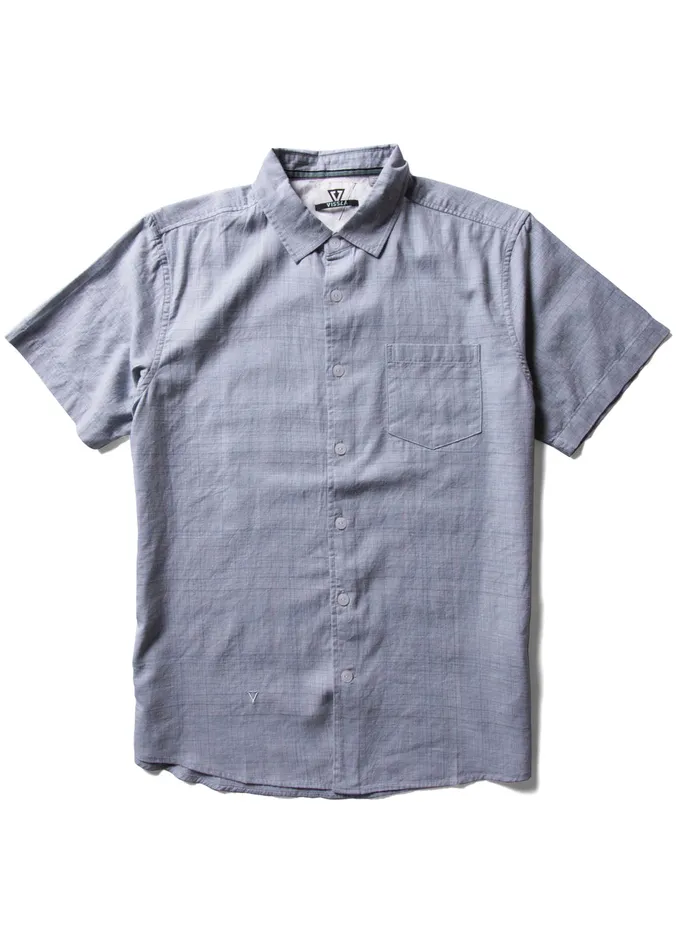 Vissla Shirts and Flannels Men Mill Eco Ss Shirt Faded Denim