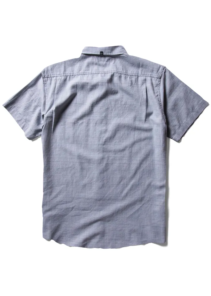Vissla Shirts and Flannels Men Mill Eco Ss Shirt Faded Denim Vissla Shirts and Flannels Men Mill Eco Ss Shirt Faded Denim