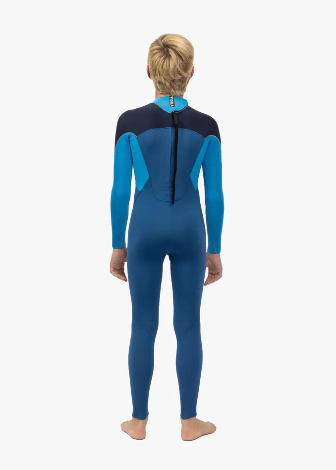 Vissla Wetsuits Youth 7 Seas 43 Boys Back Zip Full Suit SUPER BLUE Vissla Wetsuits Youth 7 Seas 43 Boys Back Zip Full Suit SUPER BLUE