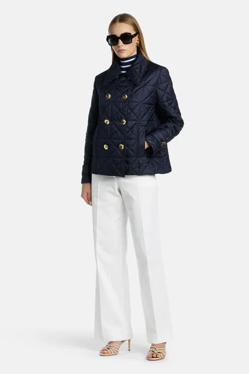 Vodka Vodka Blue Outerwear Luisa Spagnoli Women Vodka Vodka Blue Outerwear Luisa Spagnoli Women