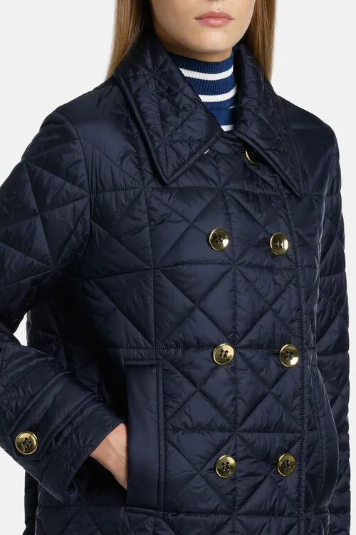 Vodka Vodka Blue Outerwear Luisa Spagnoli Women Vodka Vodka Blue Outerwear Luisa Spagnoli Women
