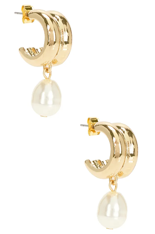 Wade Earrings Ivory Women Lovers and Friends Jewelry
