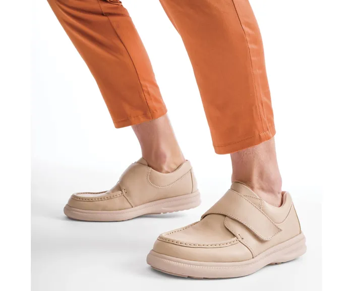 Walking Shoes Gil Shrimp Leather Hush Puppies Men