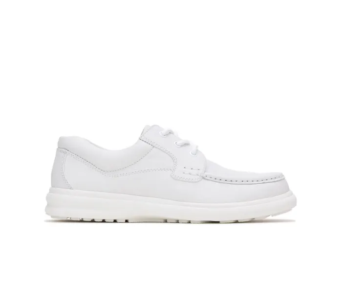 Walking Shoes Gus White Leather Hush Puppies Men
