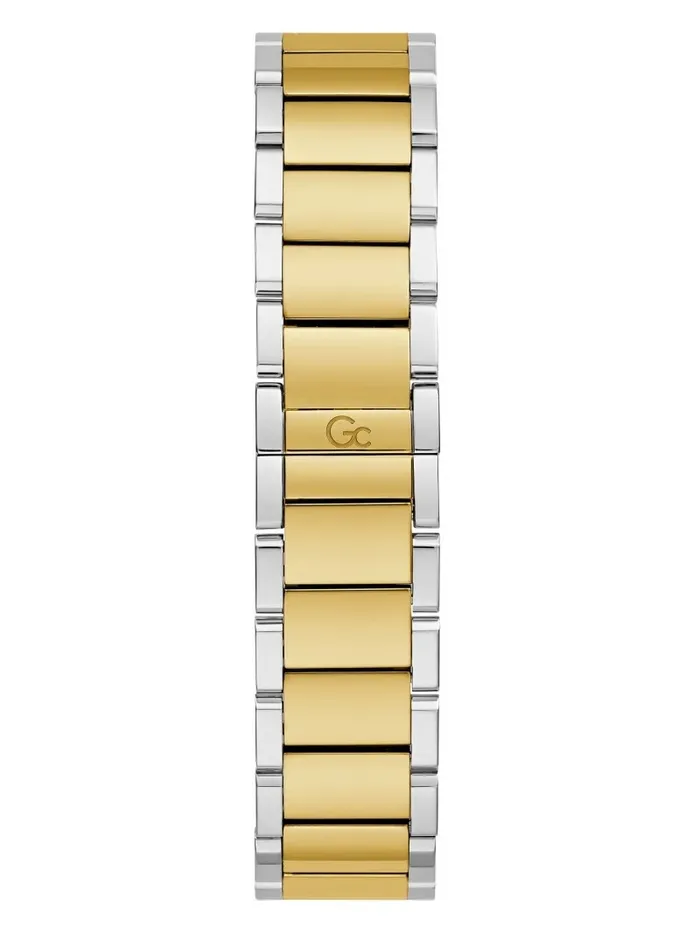 Watches GUESS Women Gc Gold and SilverTone Crystal Analog Watch Gold Watches GUESS Women Gc Gold and SilverTone Crystal Analog Watch Gold