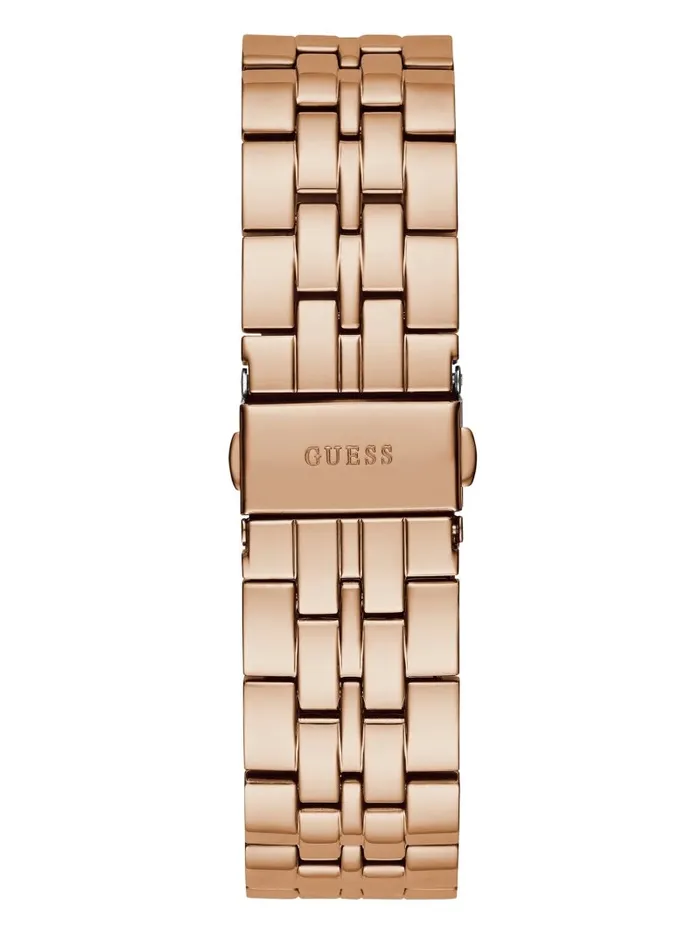Watches Women GUESS Rose GoldTone Multifunction Watch Rose Gold Watches Women GUESS Rose GoldTone Multifunction Watch Rose Gold