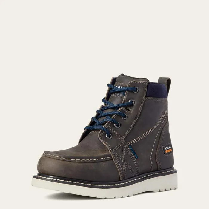 Waterproof Boots Women Ariat Rebar Wedge Moc Toe Waterproof Work Boot Steel Grey Waterproof Boots Women Ariat Rebar Wedge Moc Toe Waterproof Work Boot Steel Grey