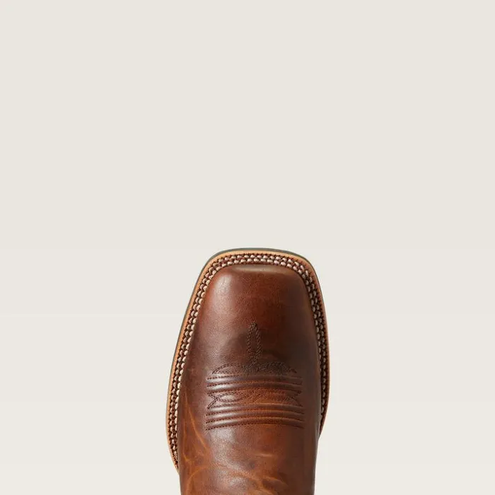 Western Boots Men Ariat Brushrider Western Boot Penny Brown