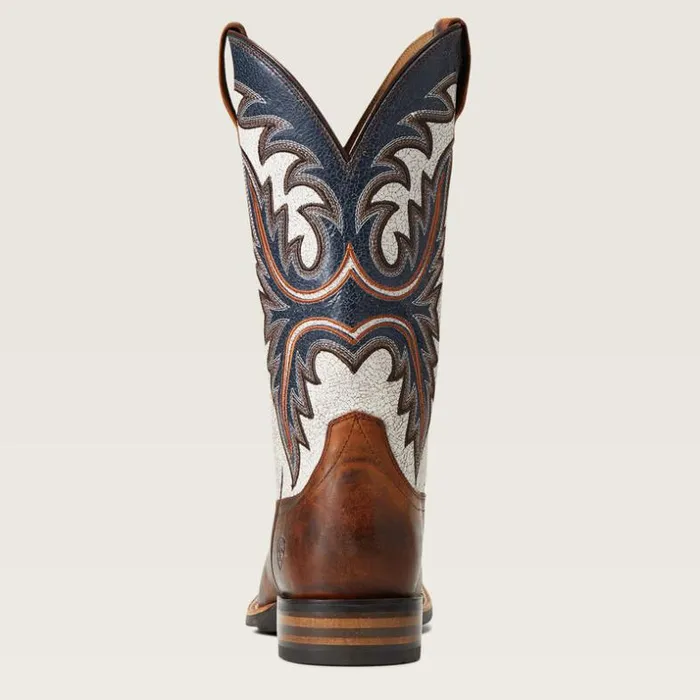 Western Boots Men Ariat Brushrider Western Boot Penny Brown
