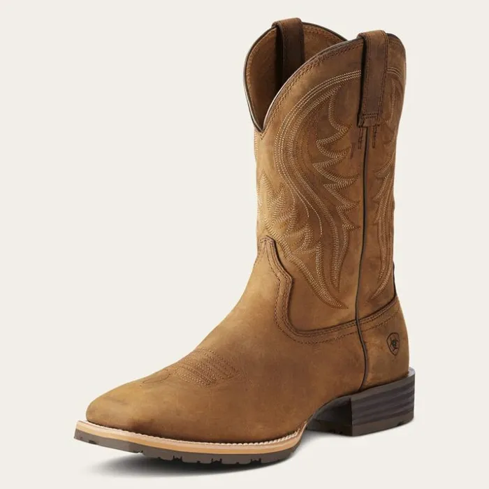 Western Boots Men Ariat Hybrid Rancher Western Boot Distressed Brown