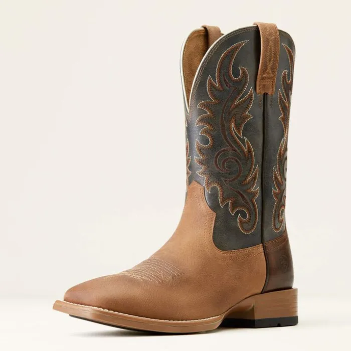 Western Boots Men Ariat Lasco Ultra Western Boot Light Tan