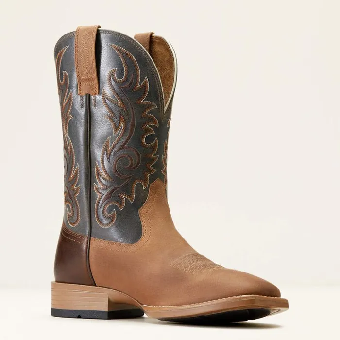 Western Boots Men Ariat Lasco Ultra Western Boot Light Tan