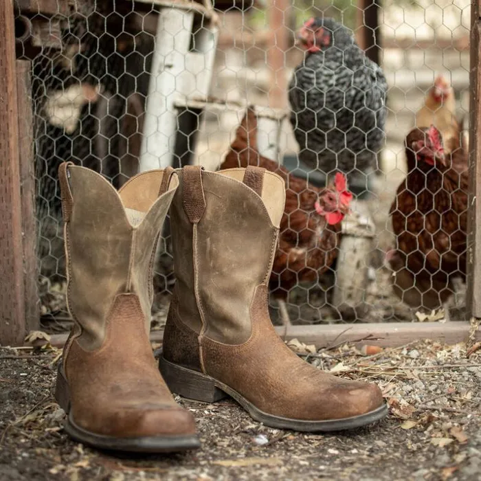 Western Boots Men Ariat Rambler Western Boot Earth Western Boots Men Ariat Rambler Western Boot Earth