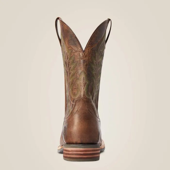 Western Boots Men Ariat Ridin High Western Boot Pecan Brown Western Boots Men Ariat Ridin High Western Boot Pecan Brown