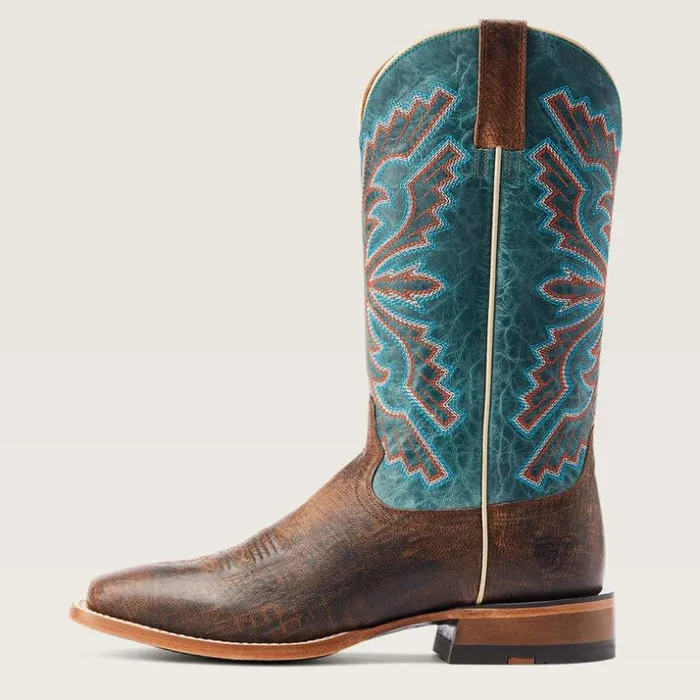 Western Boots Men Ariat Sting Western Boot Burnt Brown