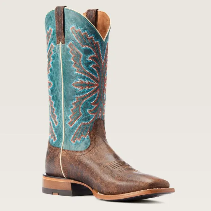 Western Boots Men Ariat Sting Western Boot Burnt Brown