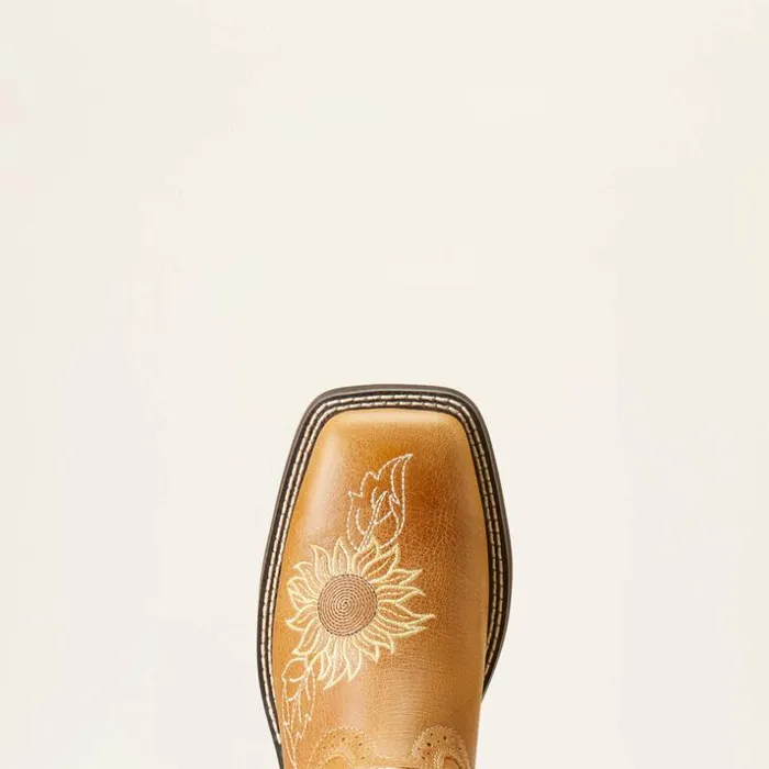 Western Boots Women Ariat Blossom Western Boot Sanded Tan