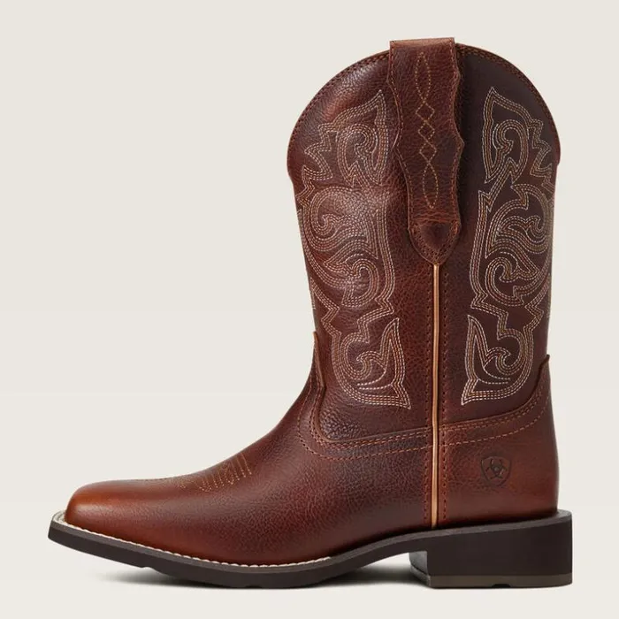 Western Boots Women Ariat Delilah StretchFit Western Boot Spiced Cider Western Boots Women Ariat Delilah StretchFit Western Boot Spiced Cider