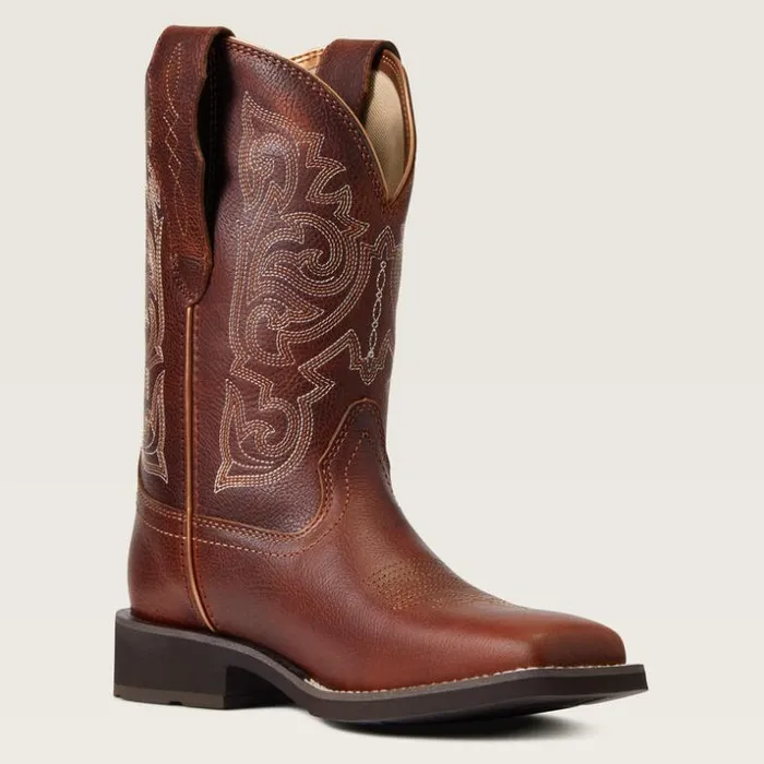 Western Boots Women Ariat Delilah StretchFit Western Boot Spiced Cider Western Boots Women Ariat Delilah StretchFit Western Boot Spiced Cider
