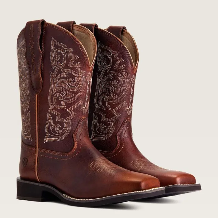 Western Boots Women Ariat Delilah StretchFit Western Boot Spiced Cider Western Boots Women Ariat Delilah StretchFit Western Boot Spiced Cider