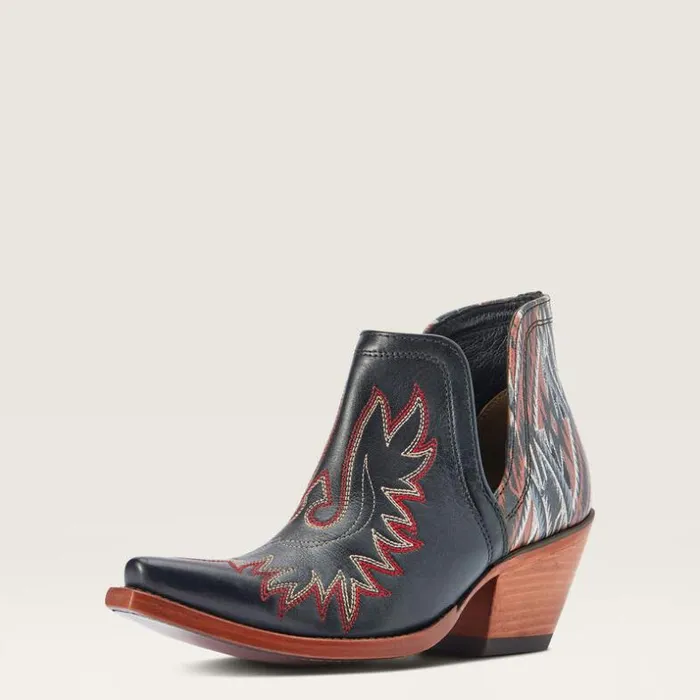 Western Boots Women Ariat Dixon Chimayo Western Boot Cash Black
