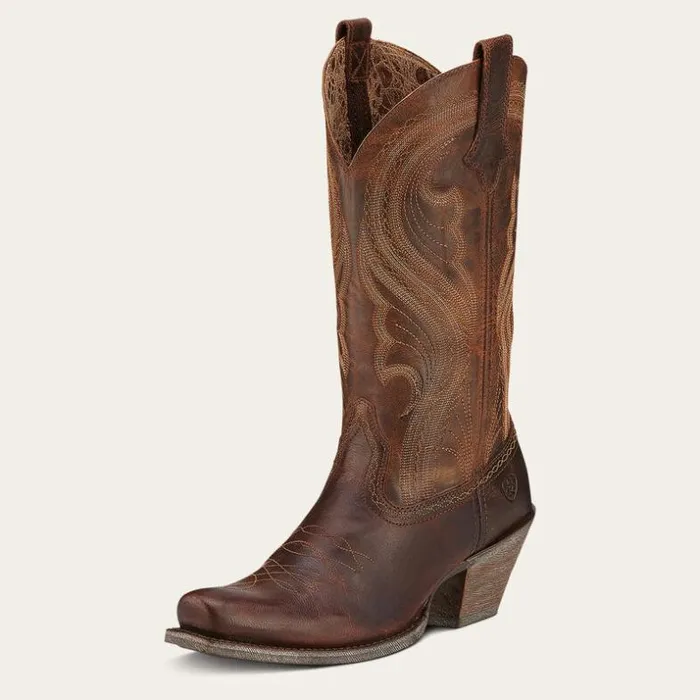 Western Boots Women Ariat Lively Western Boot Sassy Brown